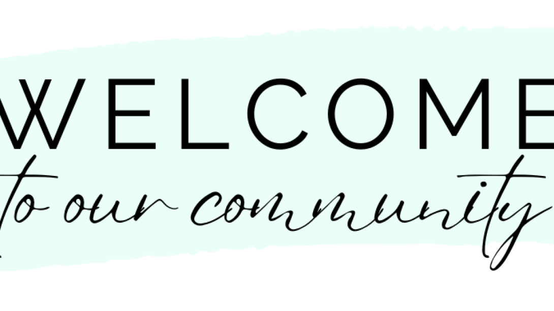 Willkommen in unserer Community!