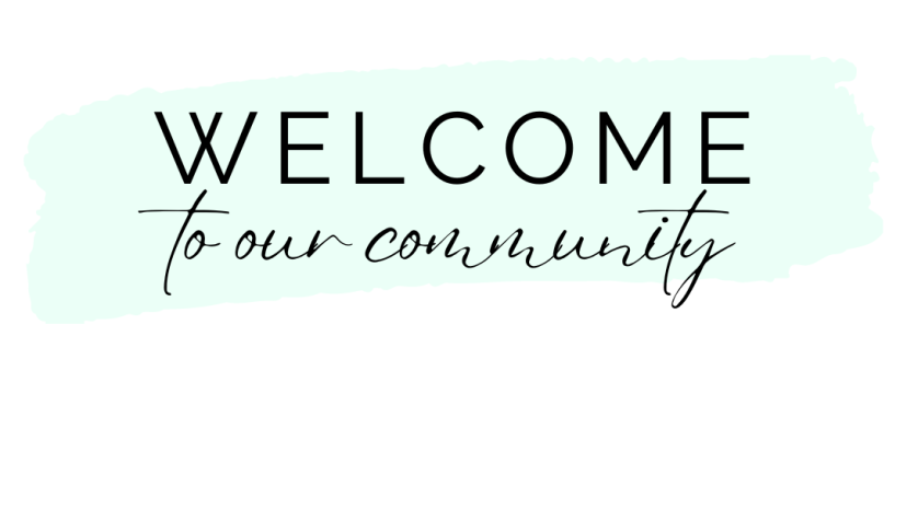 Willkommen in unserer Community!