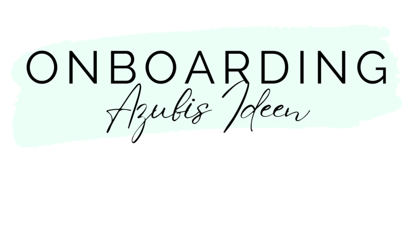 Banner Onboarding Azubis Ideen