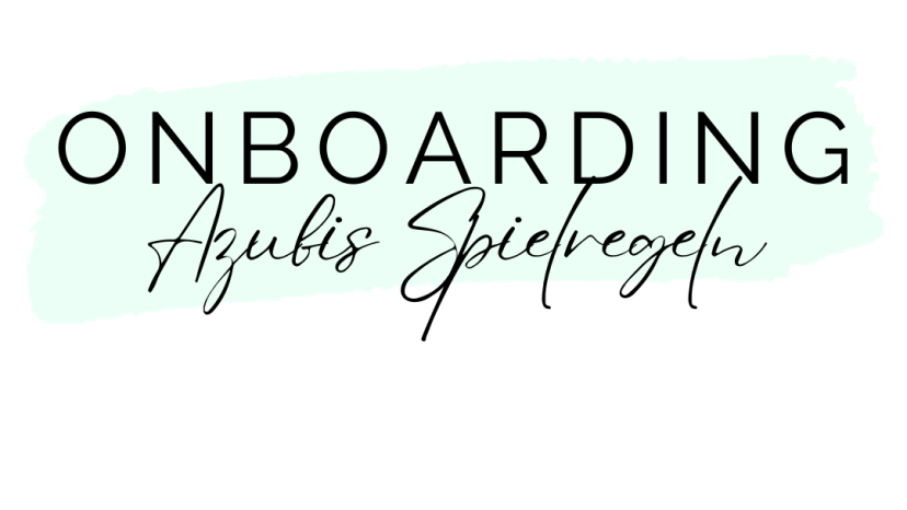 Banner Onboarding Azubis Spielregeln