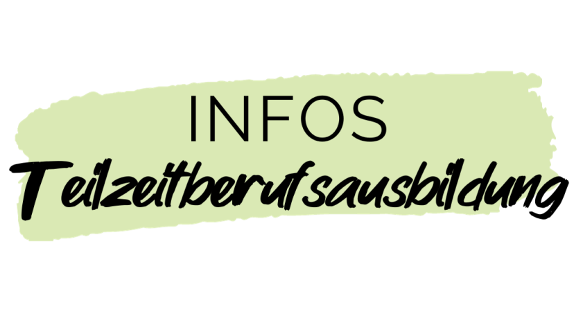 Banner Teilzeitberufsausbildung