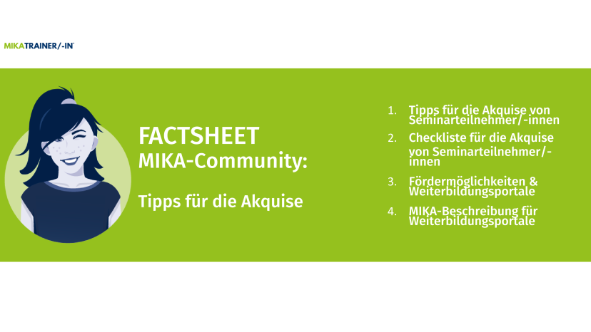 Es werden im Bild einzelne Punkte aus dem Download des Factsheet dargestellt.