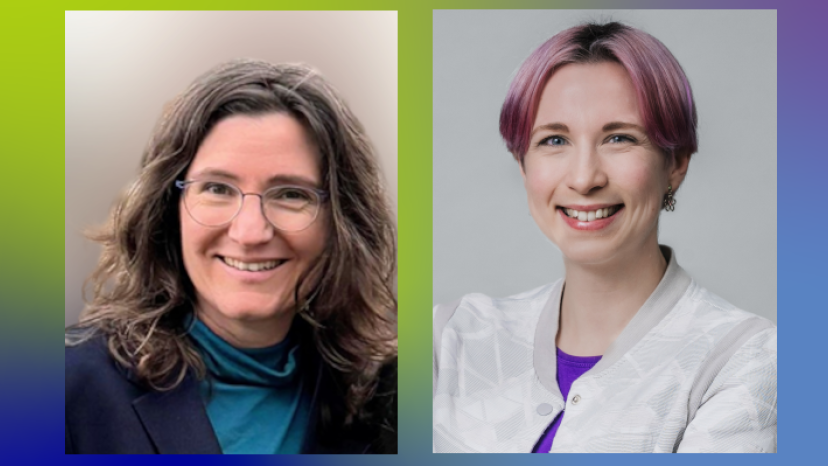 Kristina Seidler-Rolf (li.) und Nadja Körner (re.)